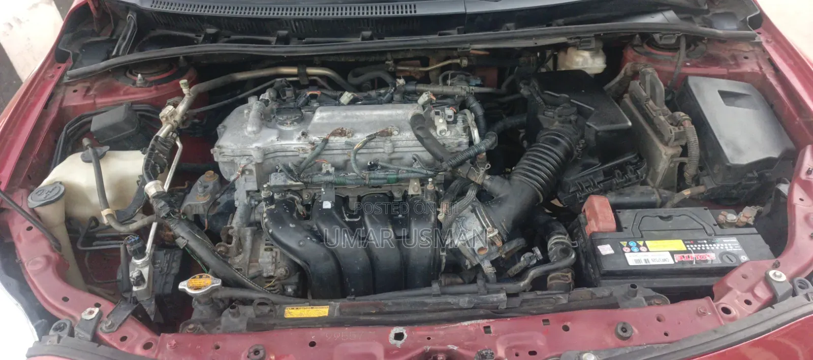 Toyota Corolla 2010 Red