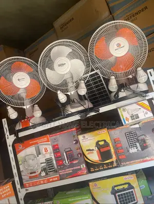Solar Table Fan