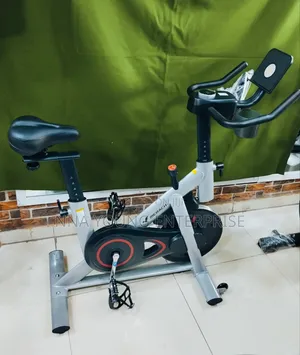 Grey-and-Black MERACH Indoor Stationary/Spinning Exercise Bike