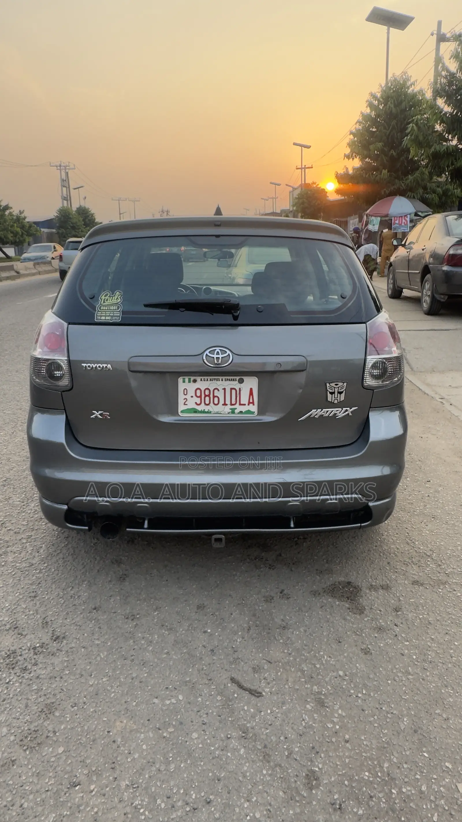 Toyota Matrix 2006 Gray