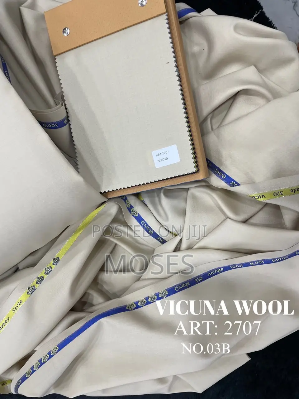Original Vicunal Wool Grade 320-100% Turkish Wool-4 Yards