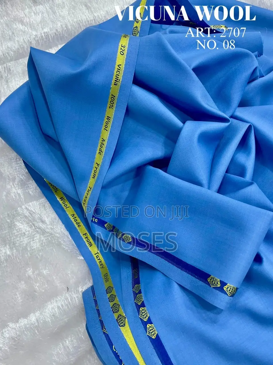 Original Vicunal Wool Grade 320-100% Turkish Wool-4 Yards