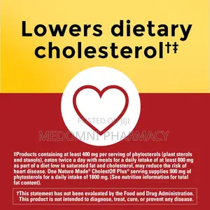 Nature Made CholestOff Plus Plant Sterols and Stanols - 100 Softgels