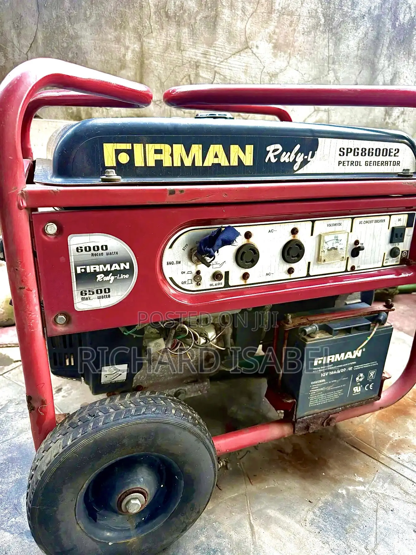 Firman Ruby-Line SPG8600E2 6500W Petrol Generator 16H