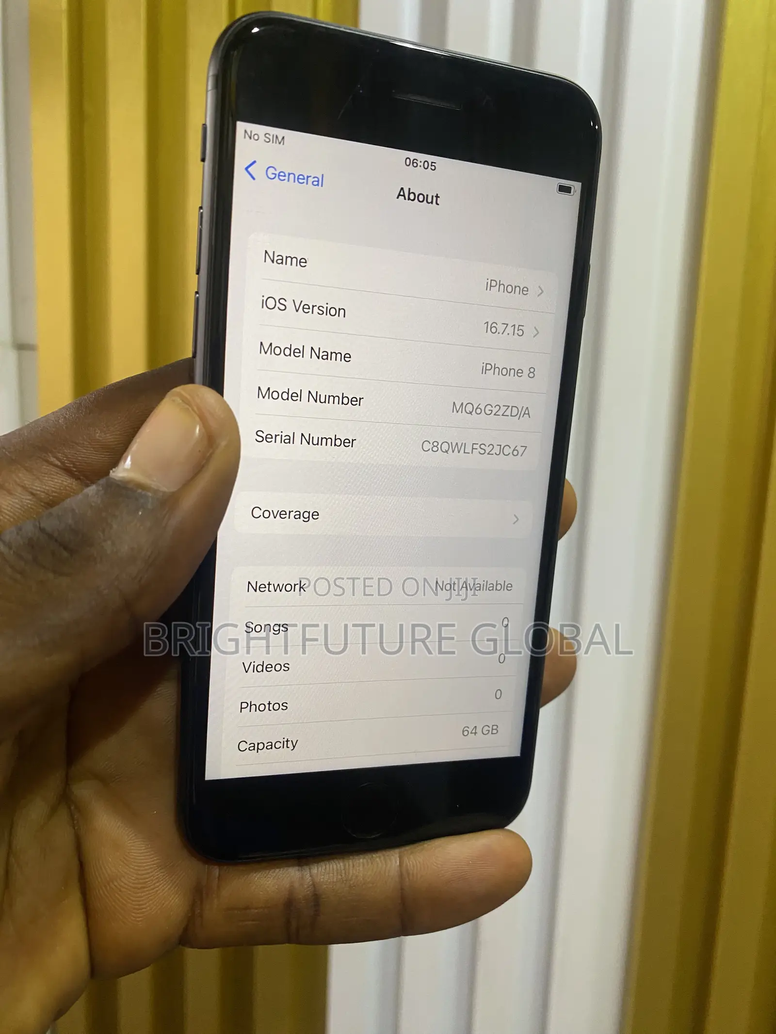 Apple iPhone 8 64 GB Black