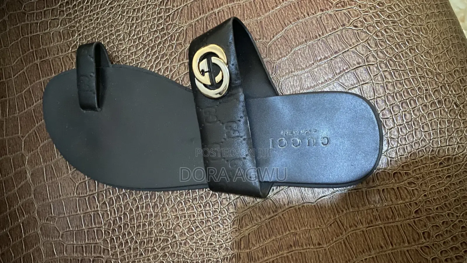Gucci Leather Slippers