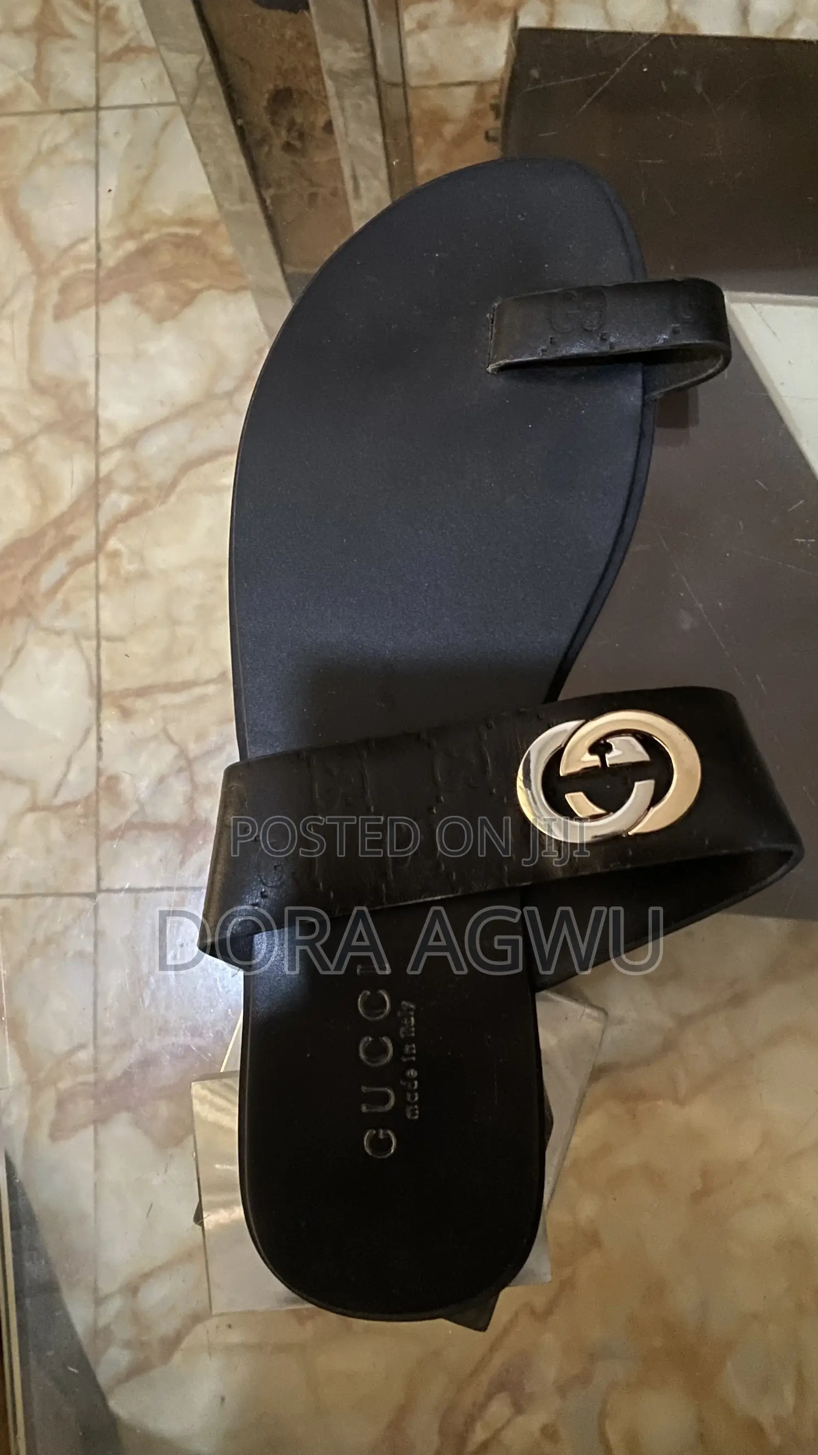 Gucci Leather Slippers