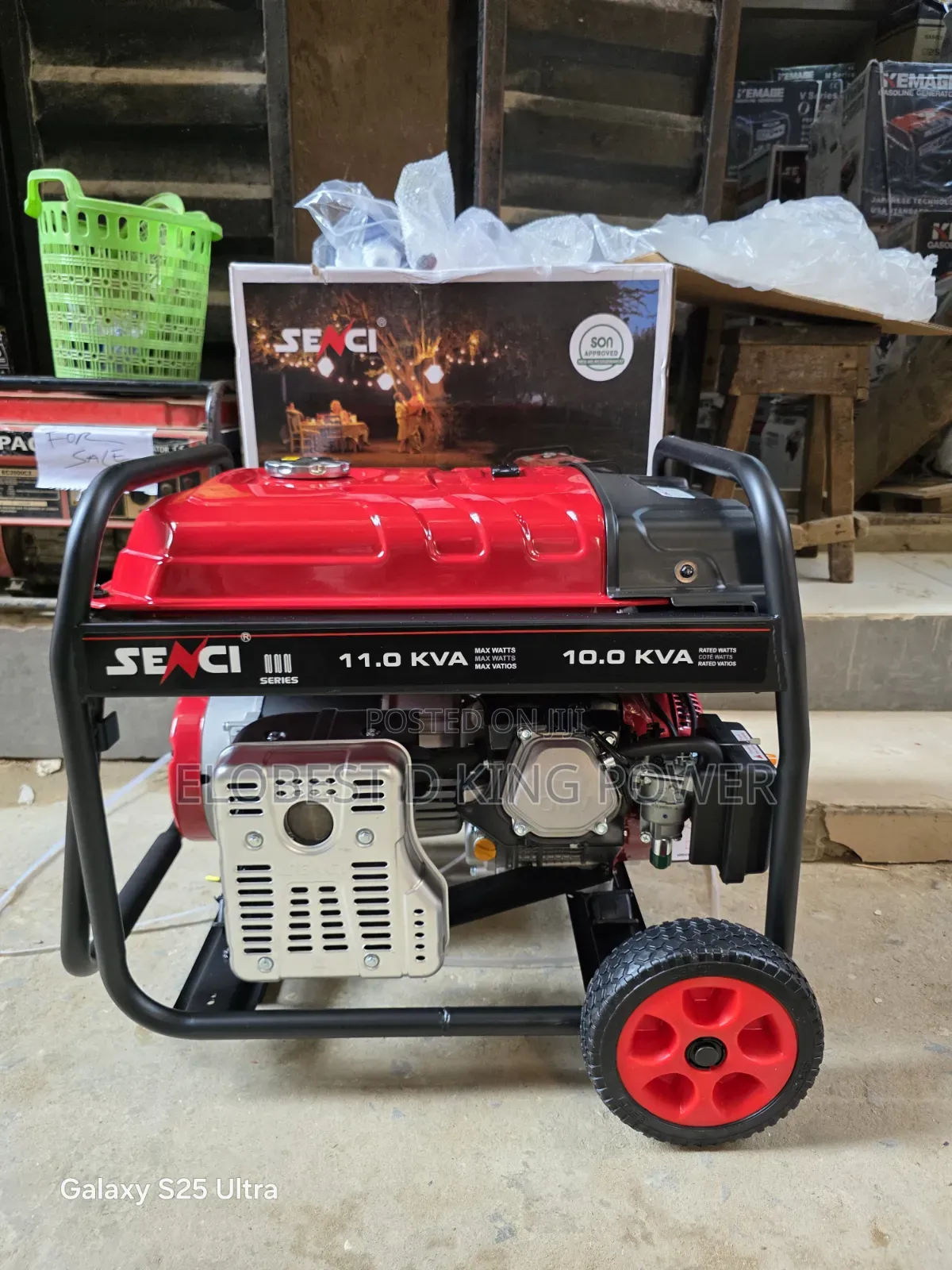 11KVA Brand New Senci Generator With Key and Remote Control