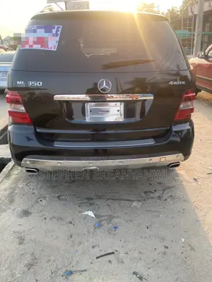 Mercedes-Benz M Class ML 350 4Matic 2008 Black