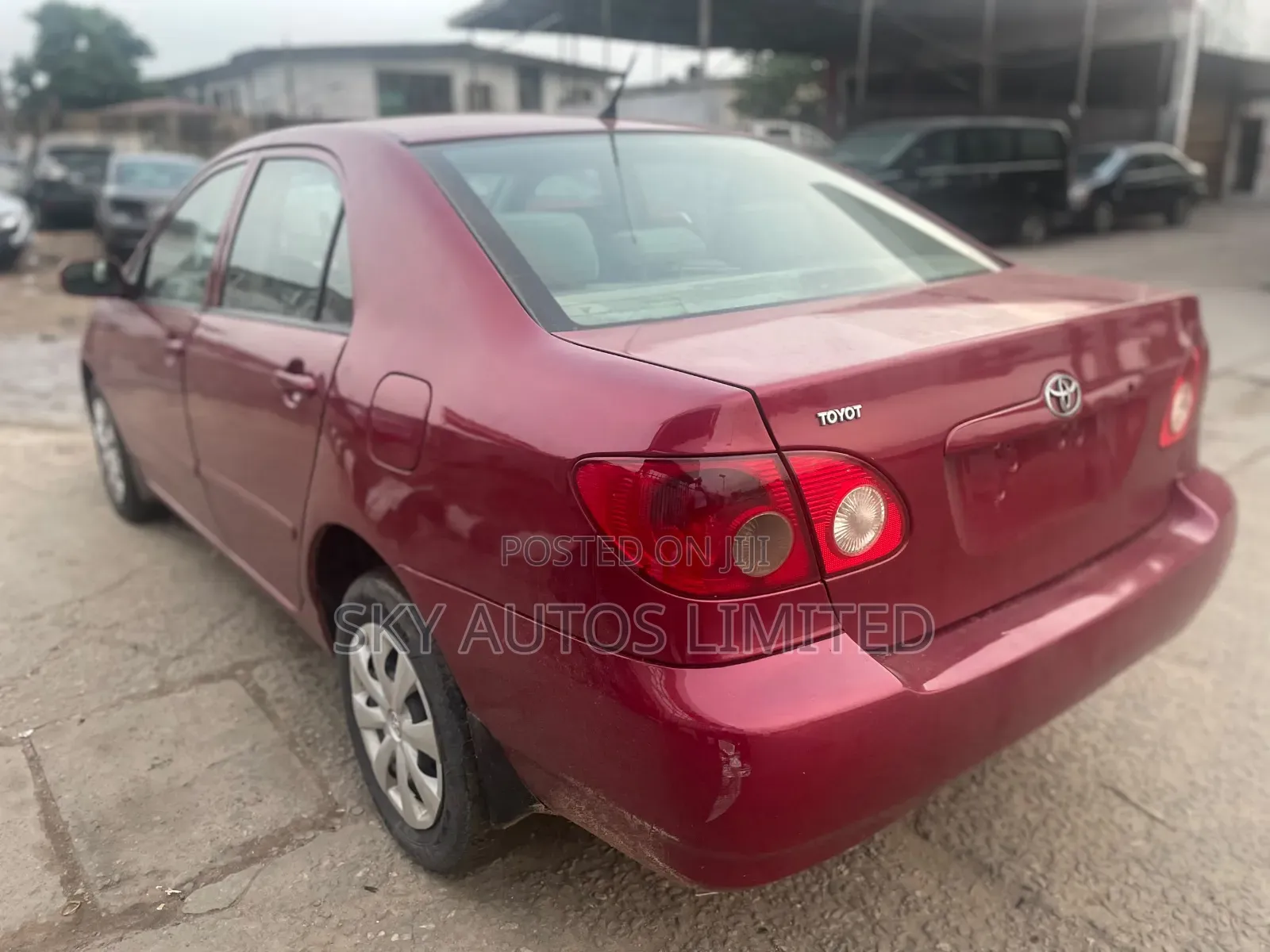 Toyota Corolla LE 2007 Red