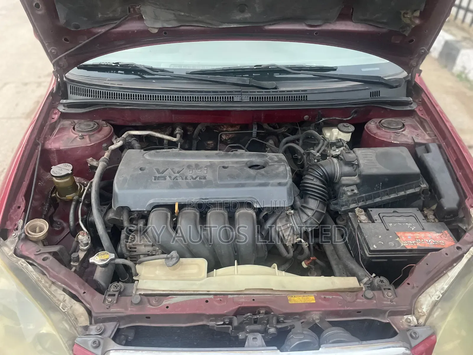 Toyota Corolla LE 2007 Red