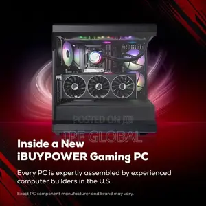 New Desktop Computer iBUYPOWER 16GB AMD Ryzen 7 SSD 1T