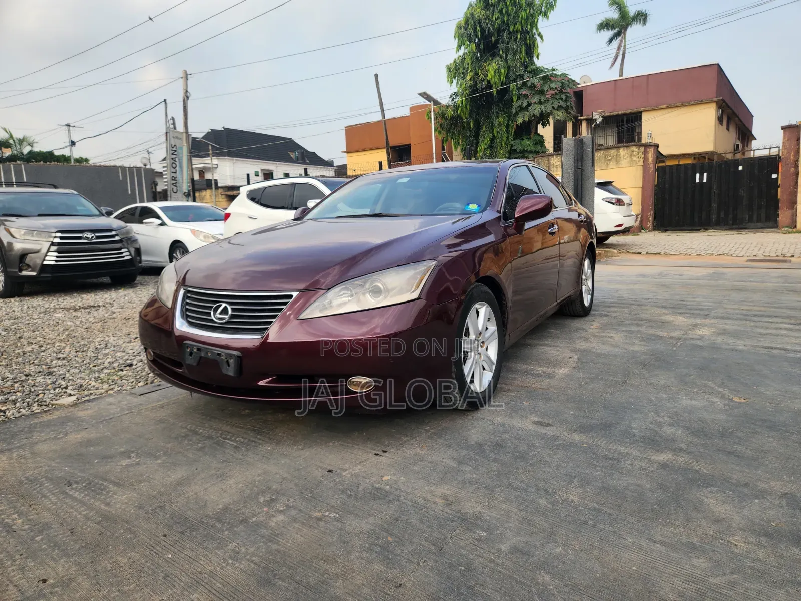 Lexus ES 350 2008 Burgundy