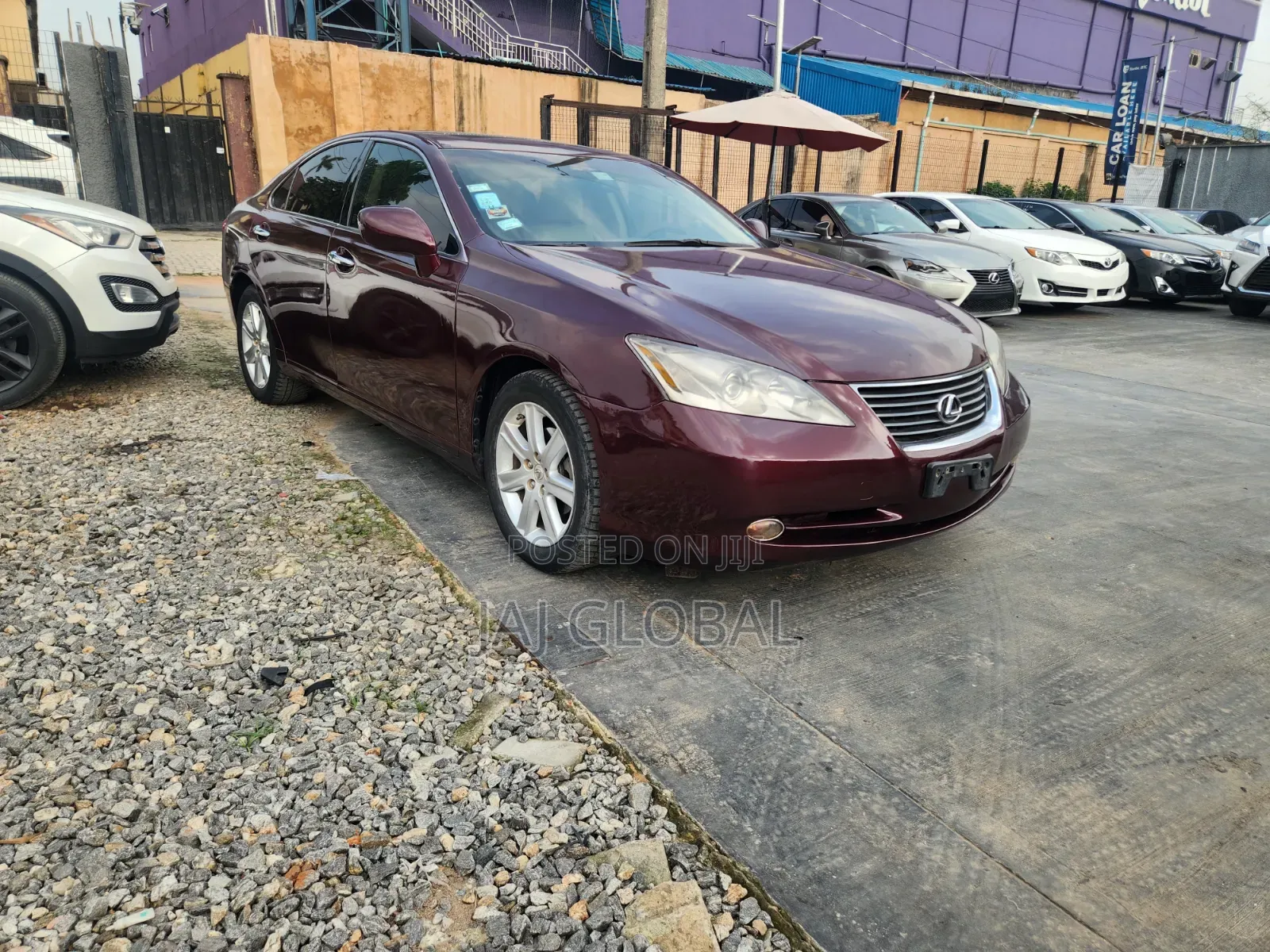 Lexus ES 350 2008 Burgundy