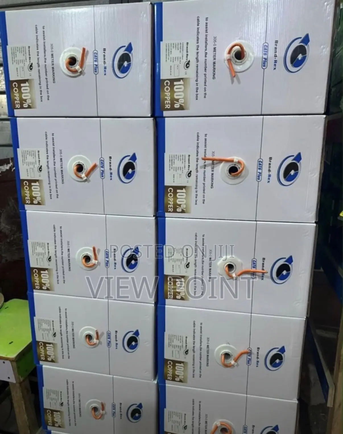 Brand-Rex Cat6 Copper Cable - 305m Utp Cable