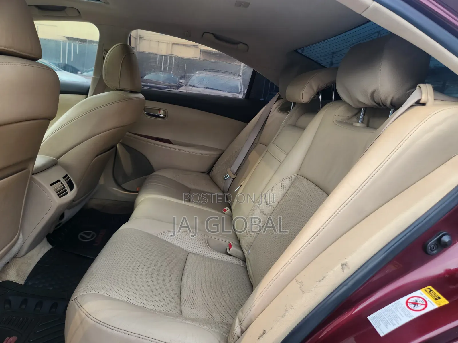 Lexus ES 350 2008 Burgundy