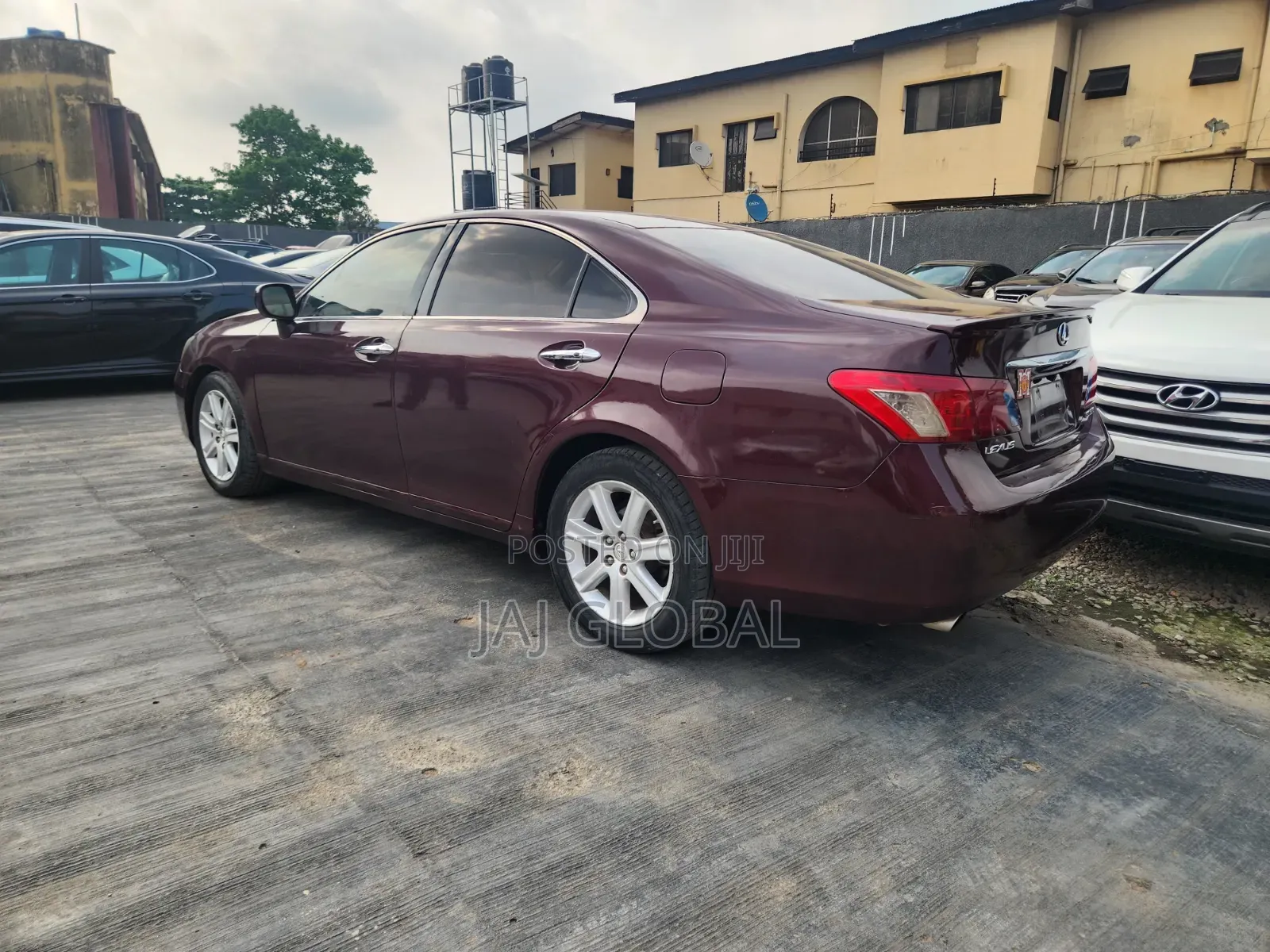 Lexus ES 350 2008 Burgundy
