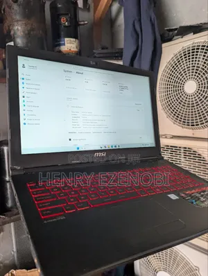 Laptop MSI GL62M 7RDX 8GB Intel Core i5 SSD 256GB