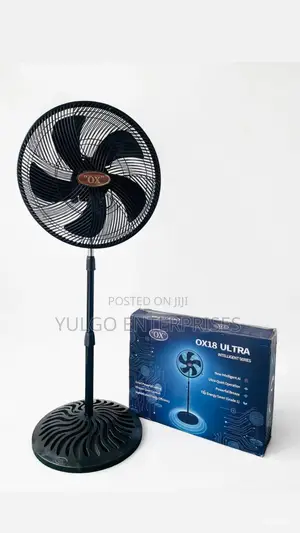 Ox 18” Ultra Standing Fan 5-Blades. 72w