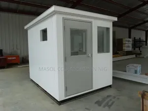 Small Security Cabin Installation
