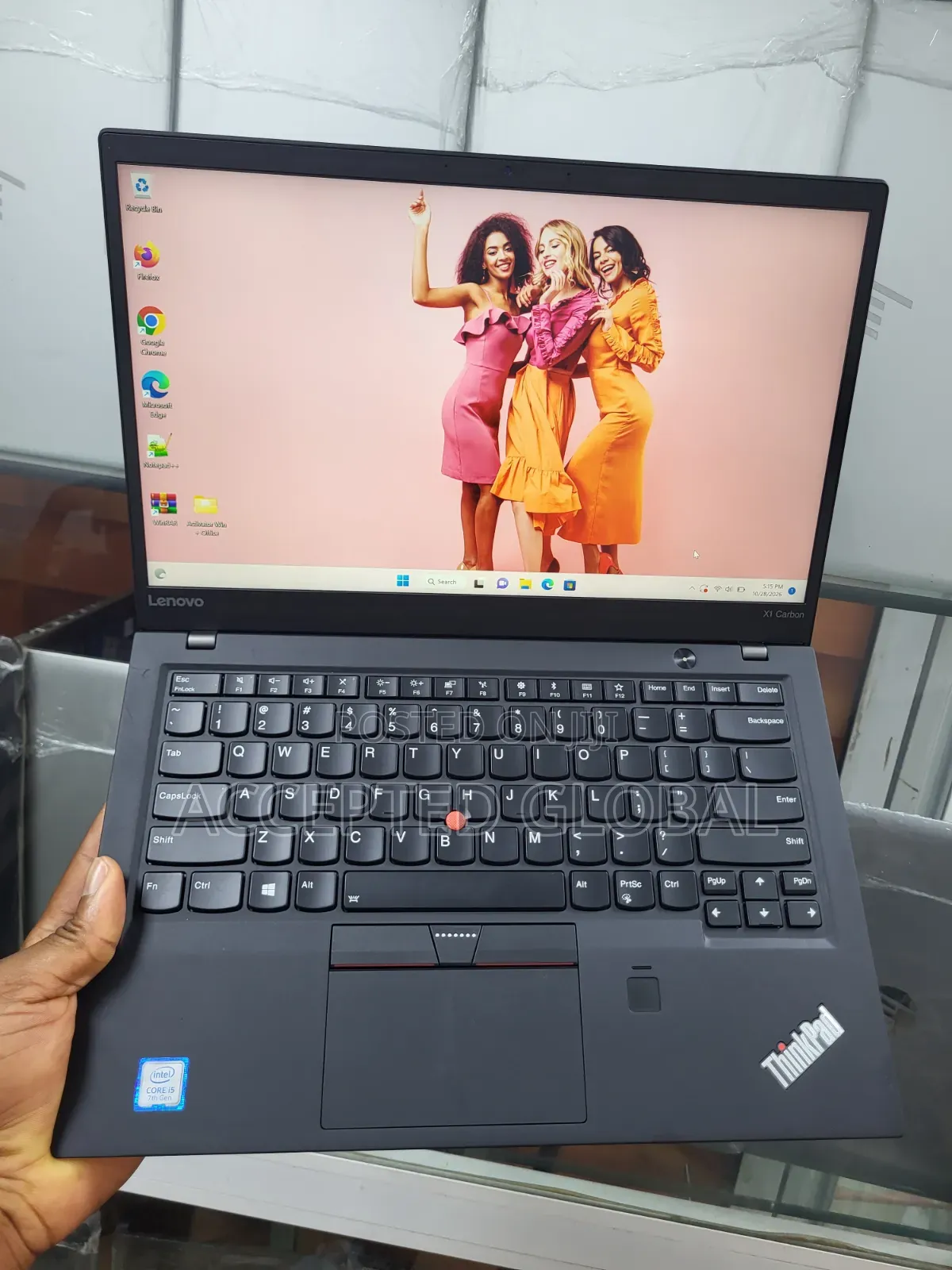 Laptop Lenovo ThinkPad X1 Carbon 8GB Intel Core i5 SSD 256GB