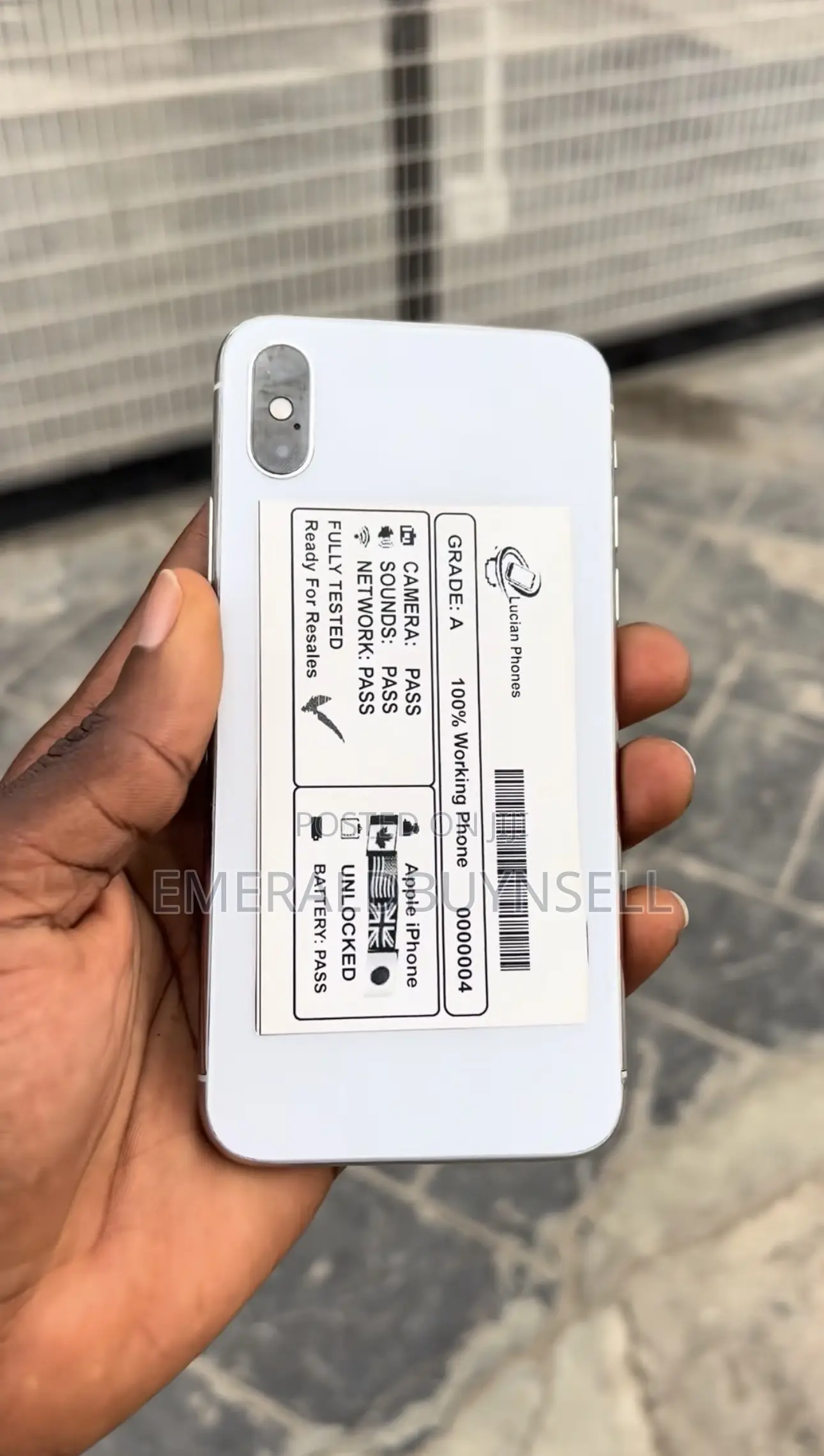 Apple iPhone X 64 GB White