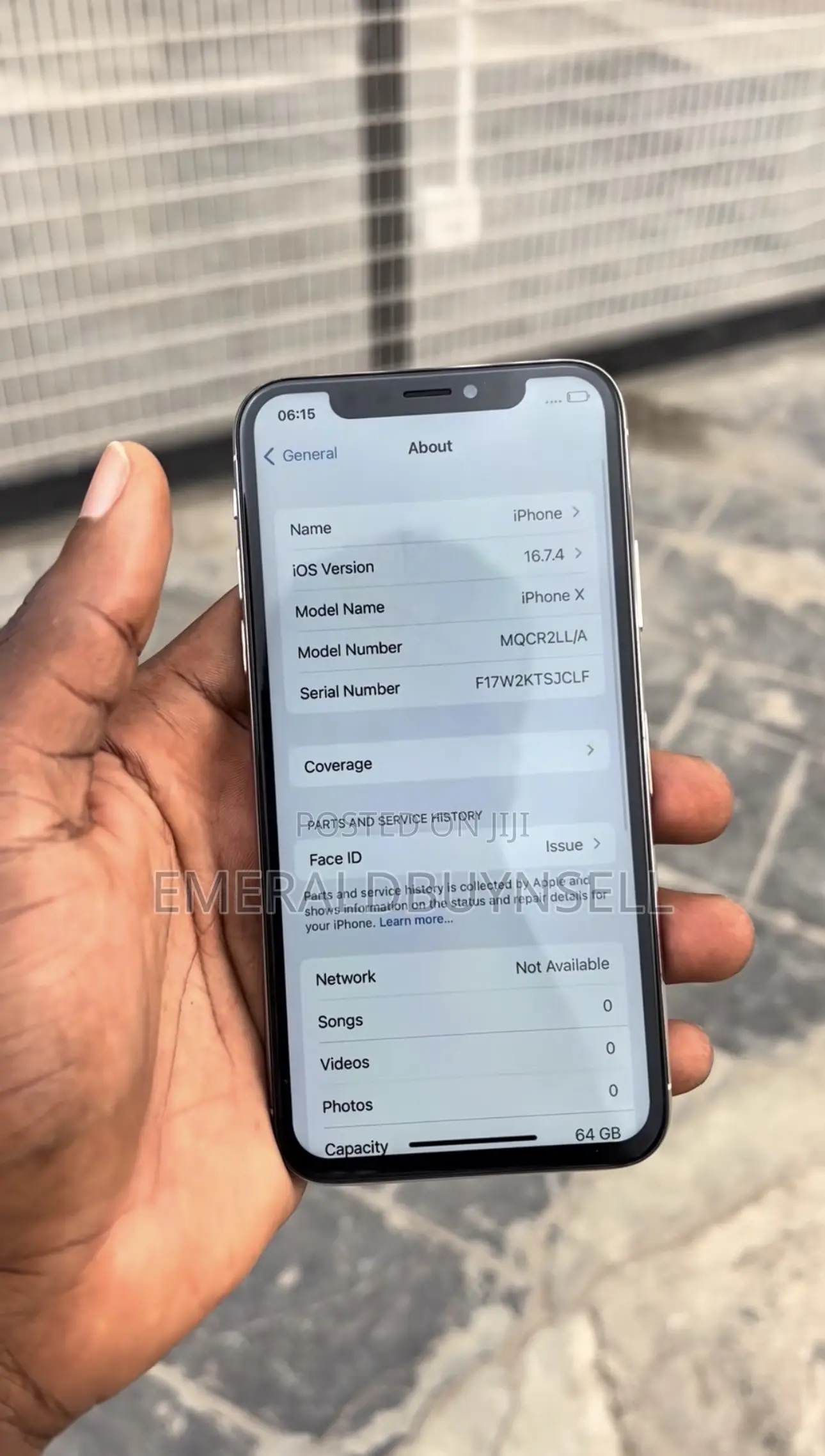 Apple iPhone X 64 GB White