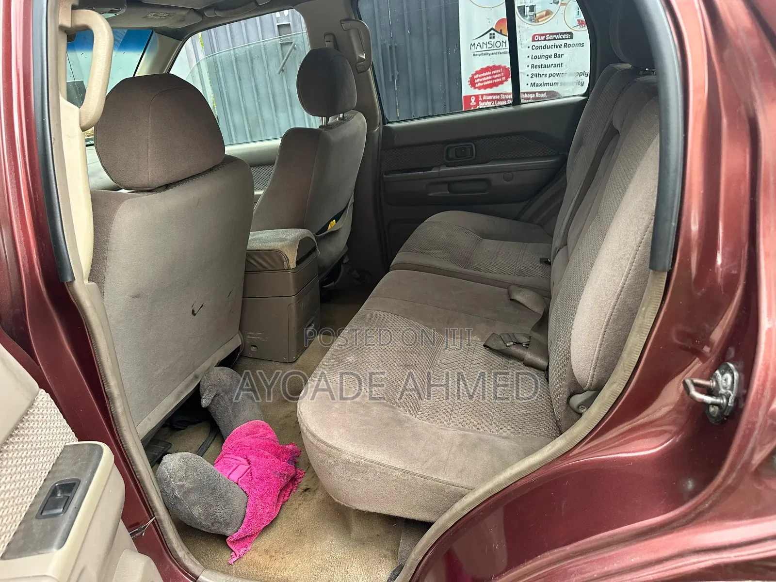 Nissan Pathfinder Automatic 2001 Red