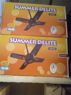 Summer Delite Short Blead Ceiling Fan 25"