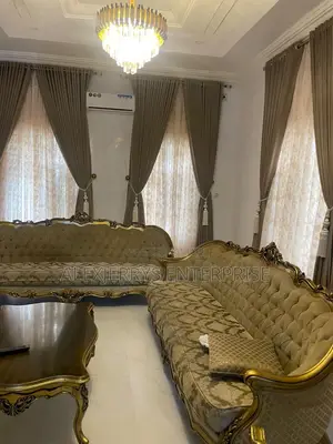 Luxury Turkish Window Curtains With Blackout Fabric & White Sheer Net
