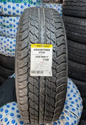 Brand New Dunlop Grandtrek AT20 Tyre (245/70r17) - 1 Piece