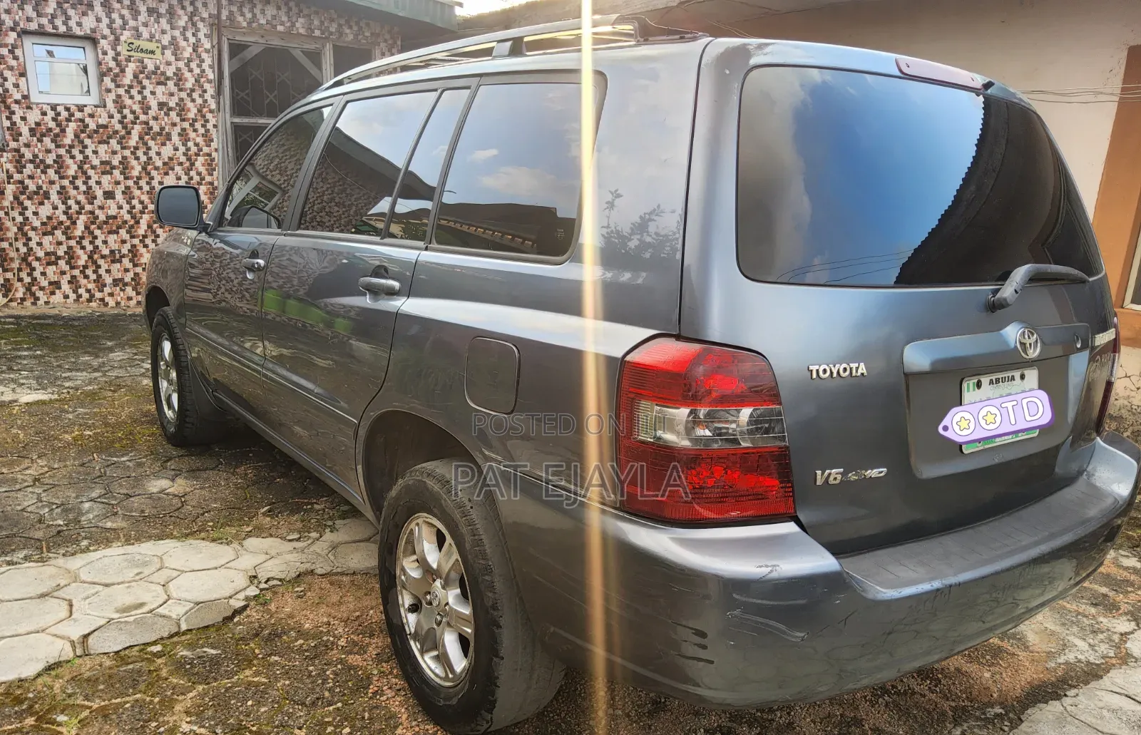 Toyota Highlander 2005 Blue