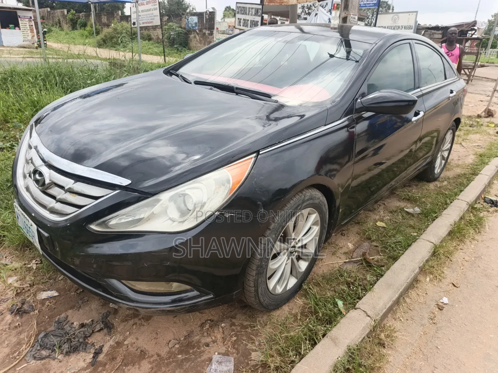 Hyundai Sonata 2012 Black