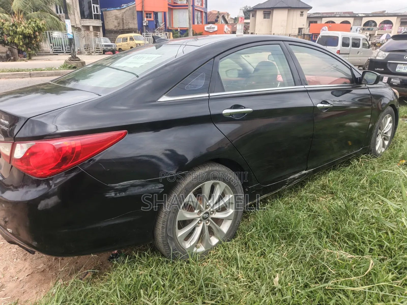 Hyundai Sonata 2012 Black