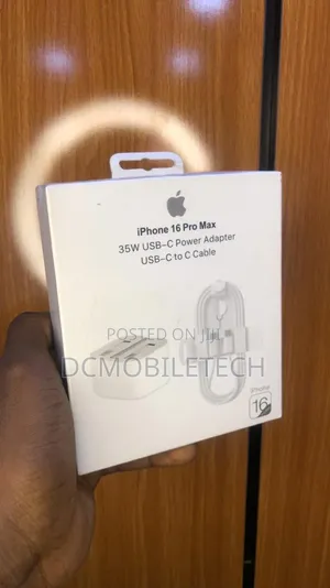 Fast Charger 35W Dual USB-C Adapter Type-C Cable Combo