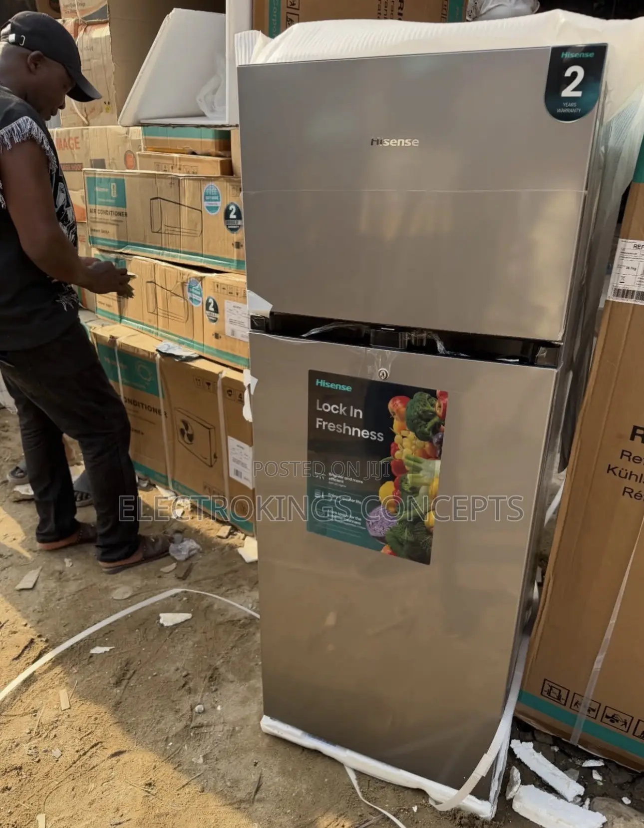 Hisense 124 Liters Double Door Refrigerator | REF 172DR