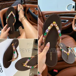 Stoned Arezzo Slippers