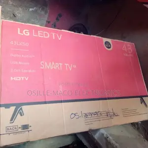 32 inchs LG Smart TV, Frameless Available.