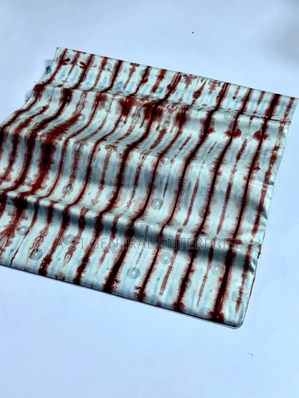 Adire Shimmer - 5 Yards 12K - Tie & Dye - 12 Colors Available