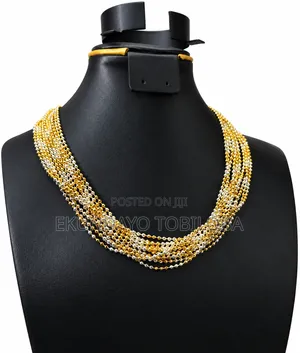 2-Tone Gold Plated Necklace