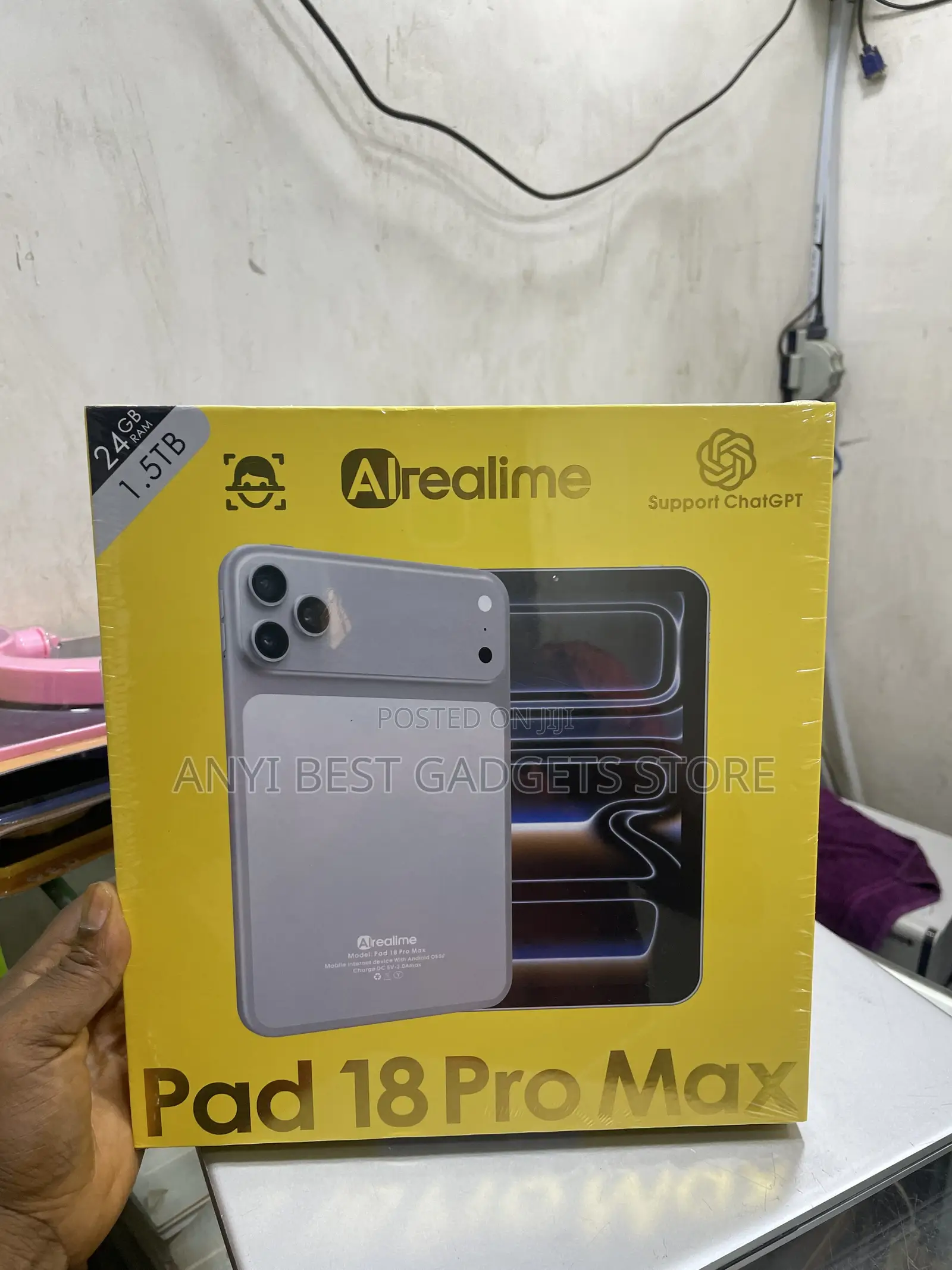 New Realime Pad 55 Ultra Max 1 TB Black