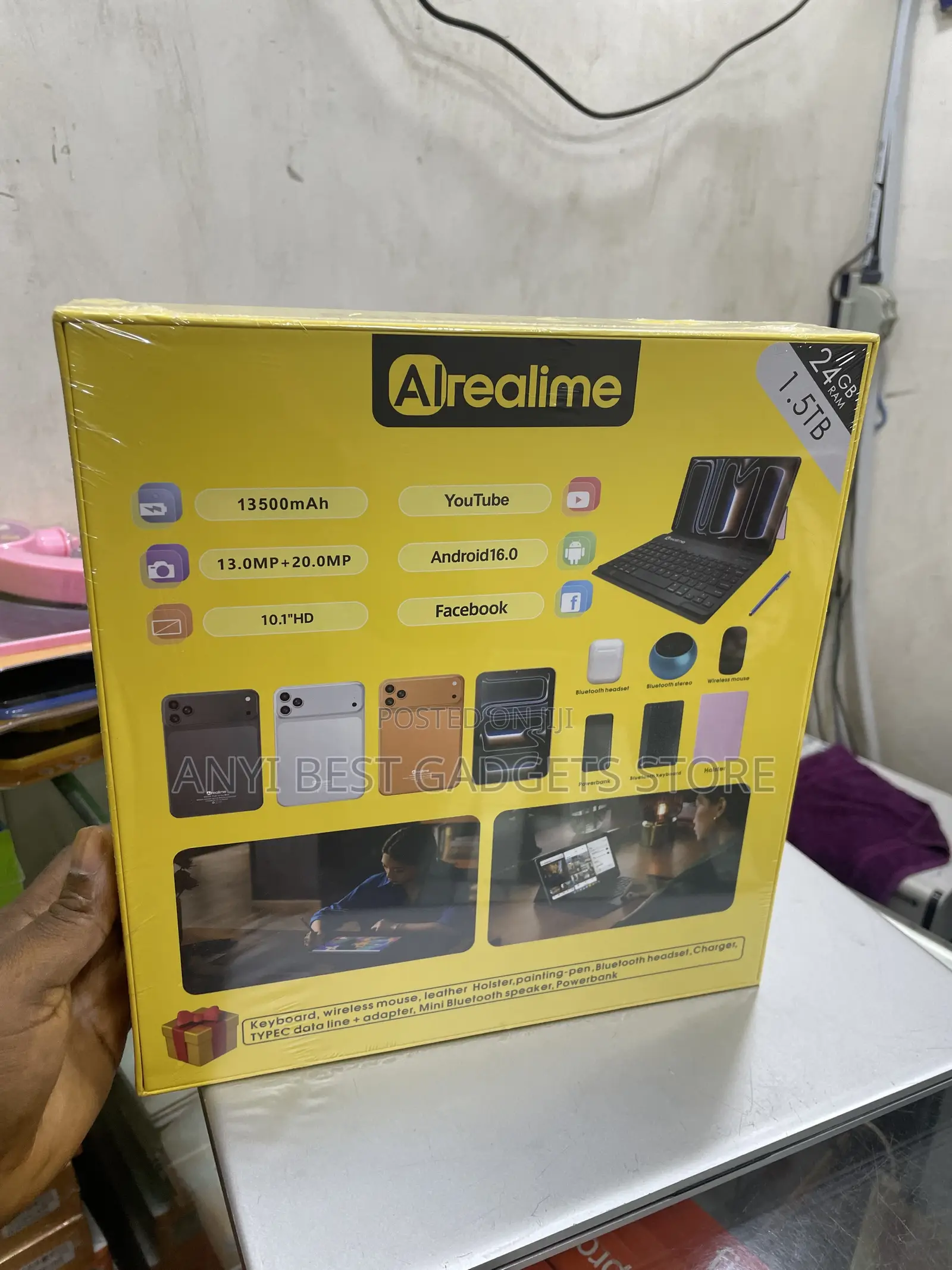 New Realime Pad 55 Ultra Max 1 TB Black