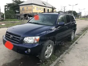 Toyota Highlander 2006 Blue