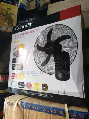 18" Century FRCB 45 Rechargeable Fan