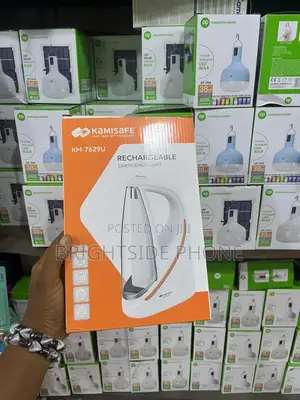 Kamisafe Rechargeable Emergency Light KM-7629U – Bright & Portable