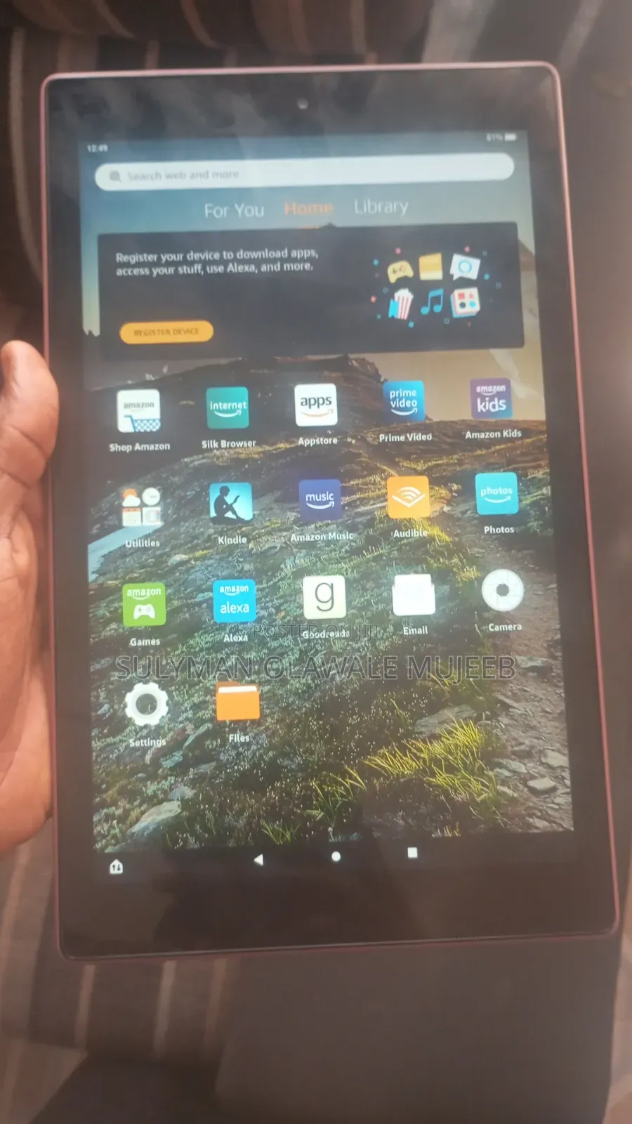 Amazon Fire HD 8 32 GB Pink