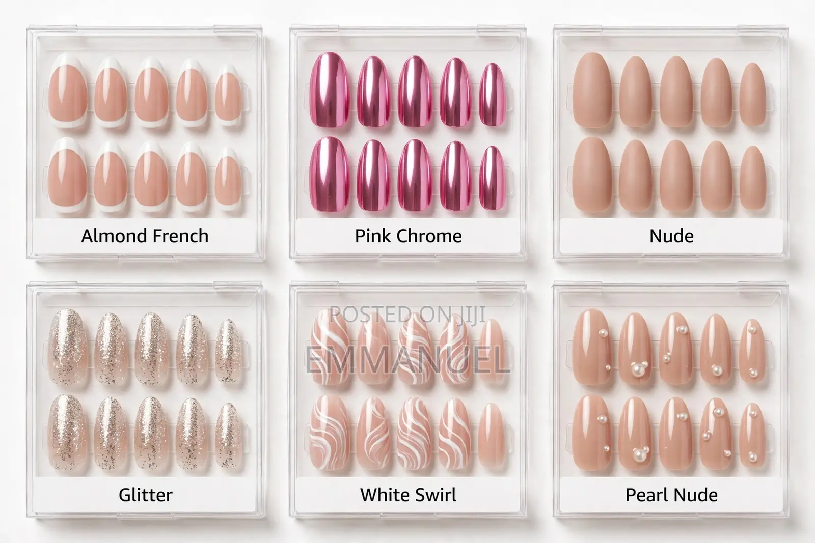 Trendy Reusable Press-on Nails - No Salon Needed