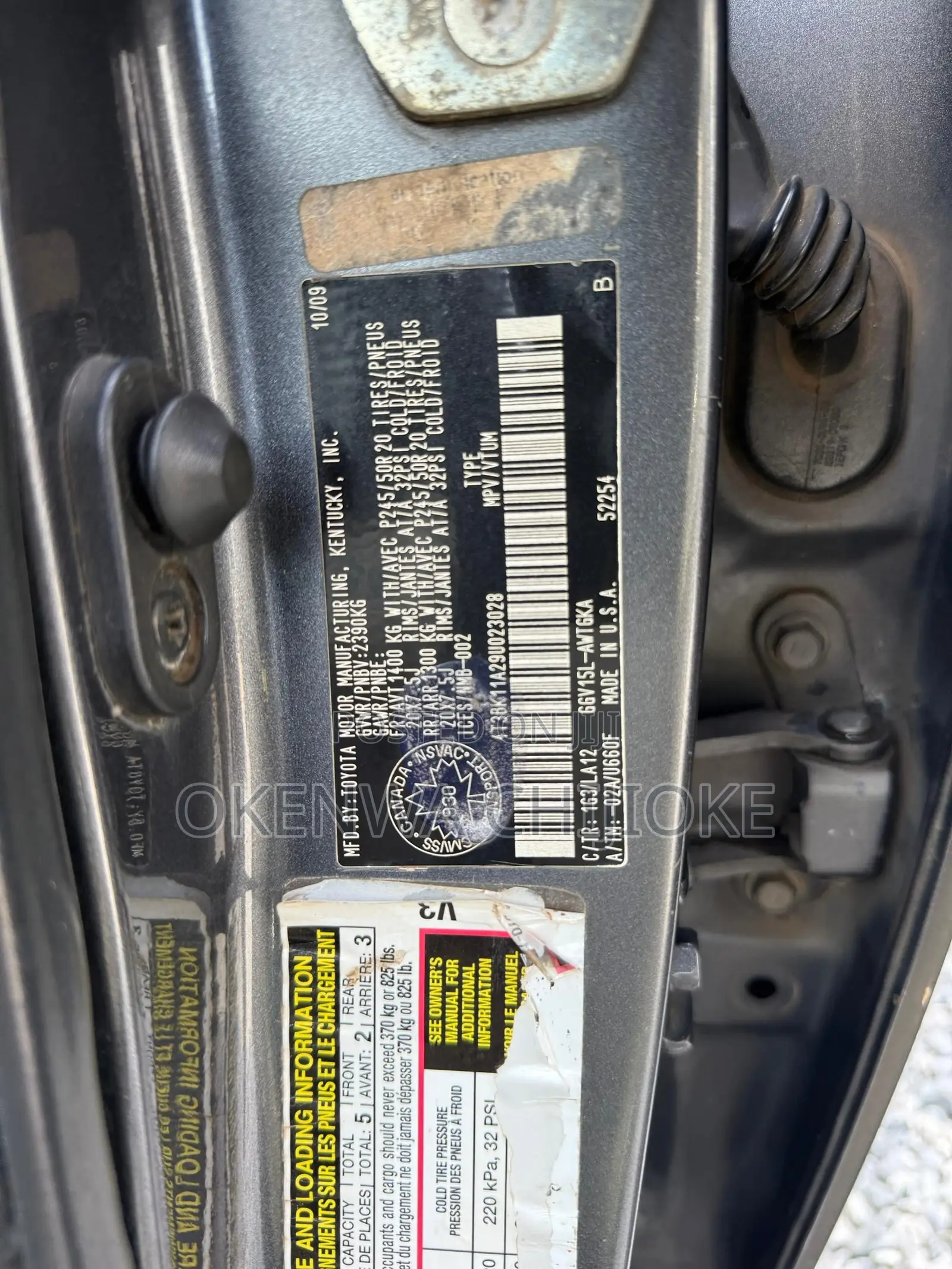 Toyota Venza 2010 Green