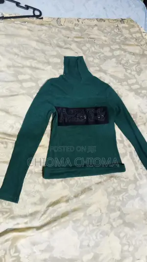 Green Turtle Neck
