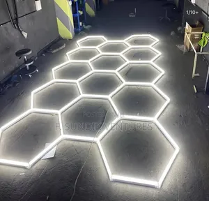 Hexagon LED Garage Light